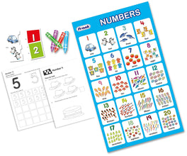 Frank Number Kit Puzzle,20 Pc, Educational Preschool Kit For Kids Age 3 Year And Above