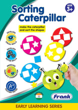 Frank Sorting Caterpillar Puzzle-7 Pcs,Educational Puzzel Set With Shape And Colour,For Kids