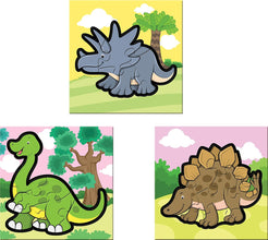 Frank In Water,With Wing And Dinosaurs Pack Of 3 Puzzles For Kids