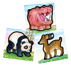 Frank The Jungle(First),Animals(First) And Wild Animals Puzzles Pack Of 3 For Kids