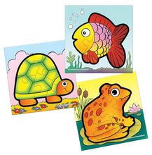 Frank In Water,With Wing And Dinosaurs Pack Of 3 Puzzles For Kids