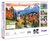 Frank Autumn Sunrise Jigsaw Puzzle (1000 Pieces) for Adults and Kid