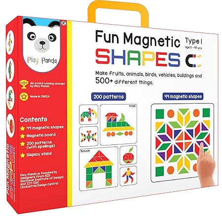 Play Panda Fun Magnetic Shapes (Junior)