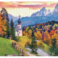 Frank Autumn Sunrise Jigsaw Puzzle (1000 Pieces) for Adults and Kid