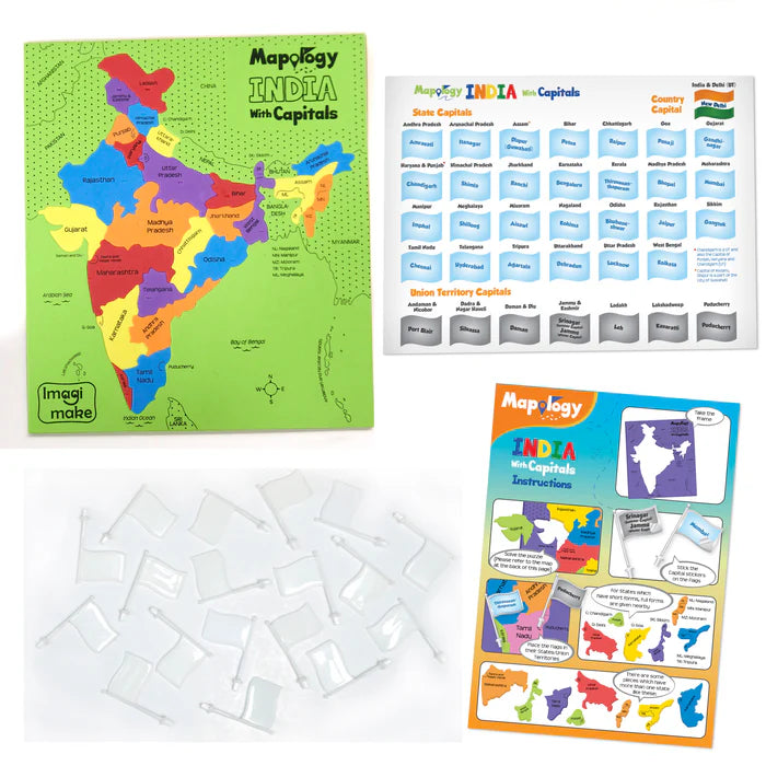 Imagimake Mapology: World & India