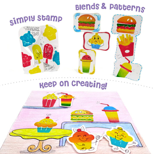 Imagimake Stamp Art - Food