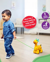 Funskool Giggles Nico the Giraffe Push and Pull Toy