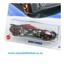 Hot Wheels Nerve Hammer X-Raycers Silver & Red Car For Kid's