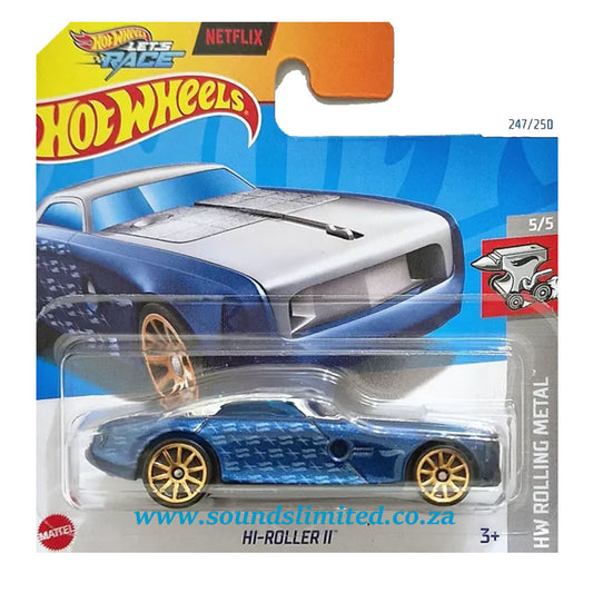 Hot Wheels Hi Roller II Lets Race Metal Car For Kid's (Styles May Vary)