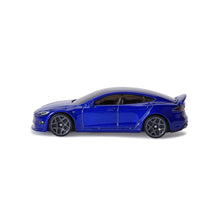 Hot Wheels Tesla Model S Plaid Blue Metal Car For Kid's
