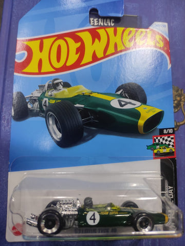 Hot Wheels 67 Lotus Type 49 Green Metal Body Car For Kid's(Styles May Vary)