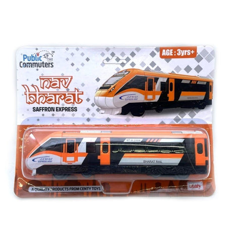 Centy Saffron Nav Bharat Express Toy Train(Pull Back)