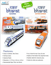 Centy Saffron Nav Bharat Express Toy Train(Pull Back)