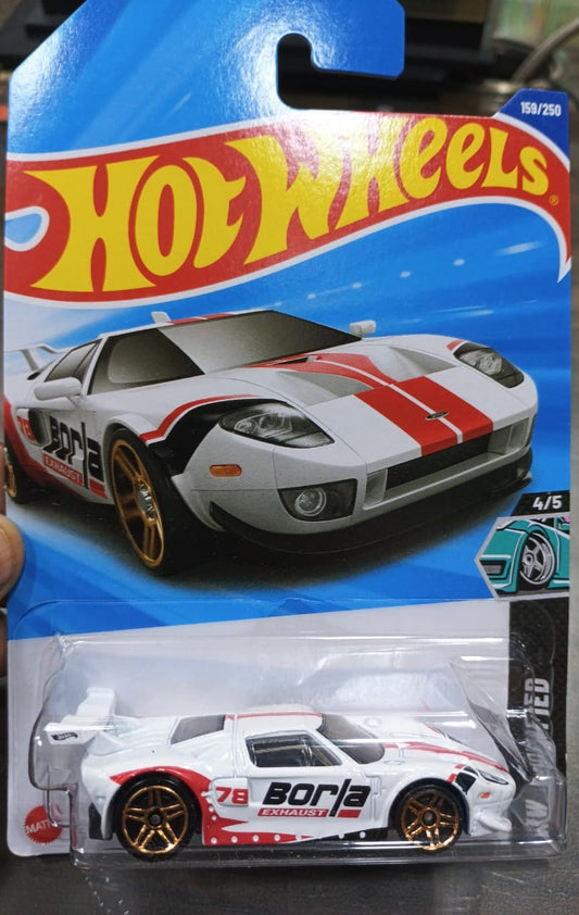 Hot Wheels FORD GT Metal White Car For All Ages