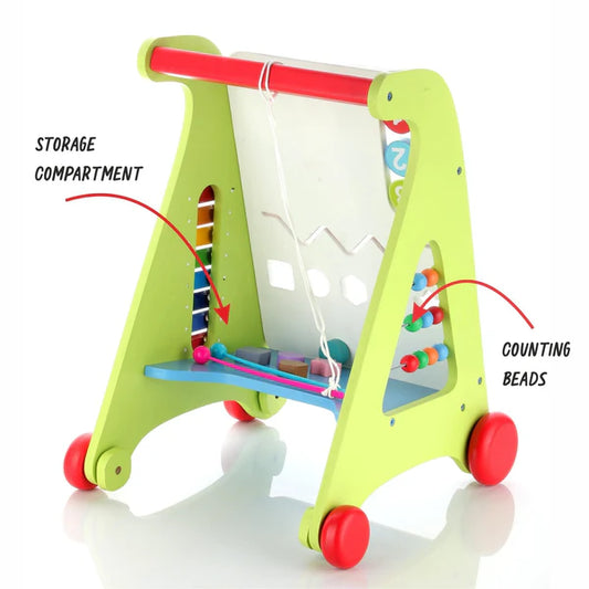 Wooden Baby Walker for Kids