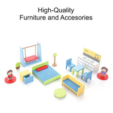 Wooden Doll House For Kids