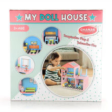 Wooden Doll House For Kids