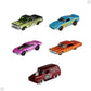 Hot Wheels Hw Flames Cars Pack Of 5 For Kid's(Multicolor)