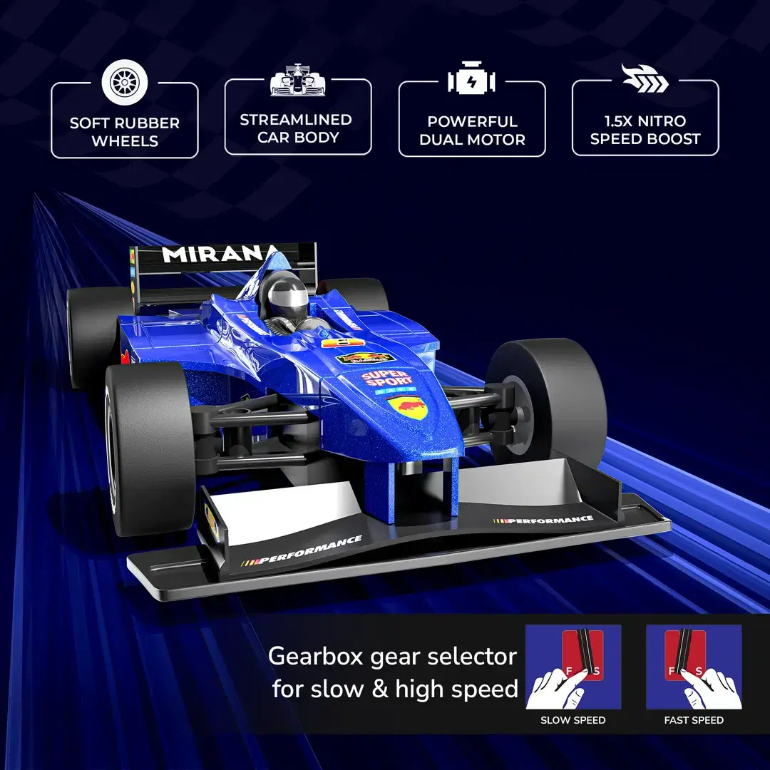 F1 Super Car - Remote & App Controlled