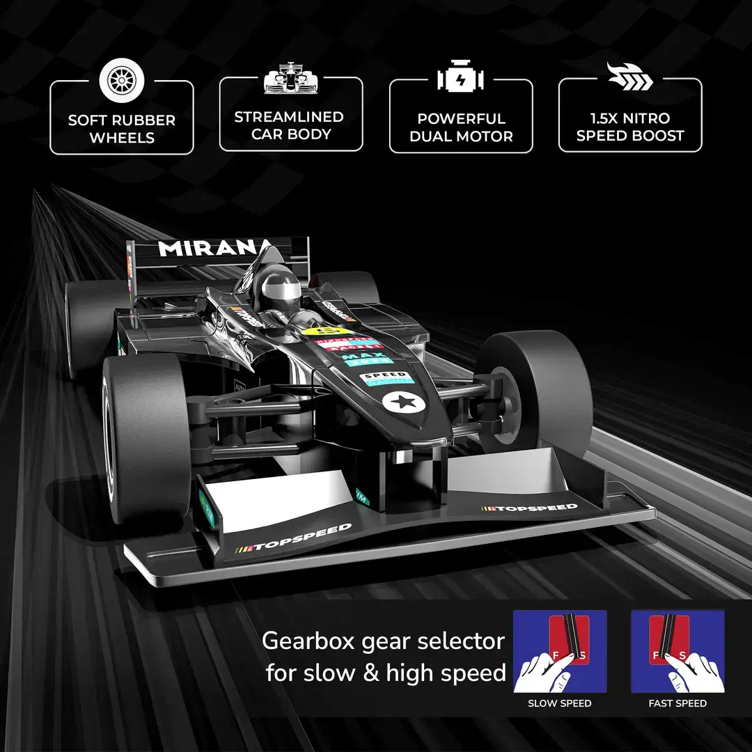 F1 Super Car - Remote & App Controlled