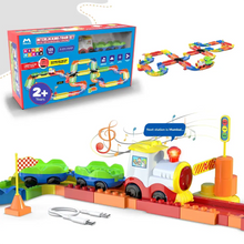 Mirana Block Rider Toy Train – 131-Piece Building Set