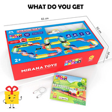 Mirana Block Rider Toy Train – 131-Piece Building Set