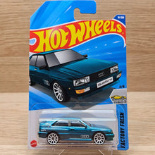 Hot Wheels '87 Audi Quattro Factory Fresh Die Cast Car For Kid's Age 3YR Up(Blue)
