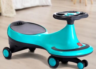 Toyterra’s kids swing car for boys and girls...