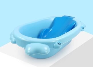 Toyterra Coco Bath Tub, Bath Tub for 0-3 Years Baby,...