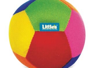 Toyterra’s Soft Plush Baby Ball with Rattle Sound...