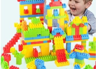 Toyterra DIY Plastic Building Blocks for Kids Puzzle...