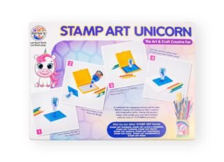 Senior Stamp Art Unicorn