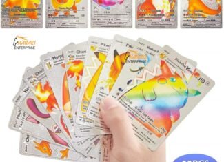 Toyterra Playing Cards L 55 Pcs Silver Foil Card Assorted...