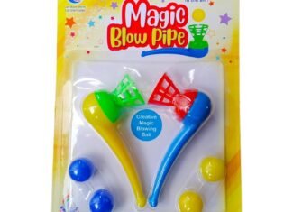 Toyterra’s Magic Blow Pipe Set of 2 Floating...