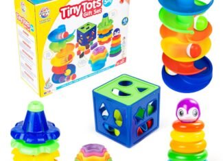 Tiny Tots Gift Set 5 in 1 for Infants and Toddlers