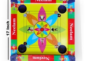 Toyterra Carrom Board for Kids 10 Years | Kids Carrom...