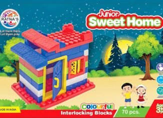 Junior Sweet Home (Blocks)-70pcs